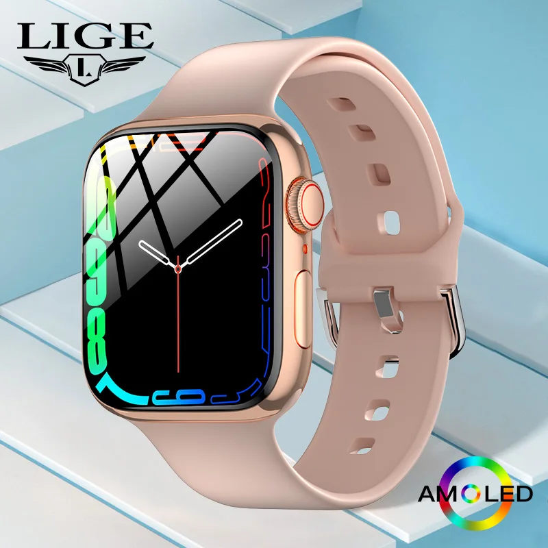LIGE Ultra Smart Watch For Men and Women with Touch Screen