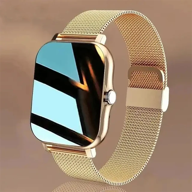 Bw0242 Smart Watch For Men Women Gift Full Touch Screen Sports Fitness Watch Blue tooth Calls Digital Smartwatch Wristwatch
